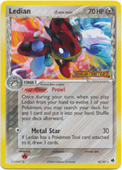 Ledian (Delta Species) - 18/101 - Rare - Reverse Holo